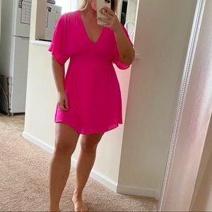 BURU Handmade Hot Pink Dress